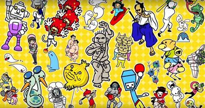 Whoa, you go big guy! Rhythm Heaven Megamix stealth released