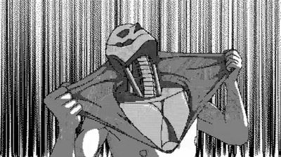 Let a low-rez world of flesh and metal overwhelm you