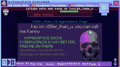 Hypnospace Outlaw will turn you into the internet police