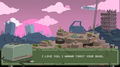 Post Apoc Dating Sim will let you make sweet, sweet love to a toaster