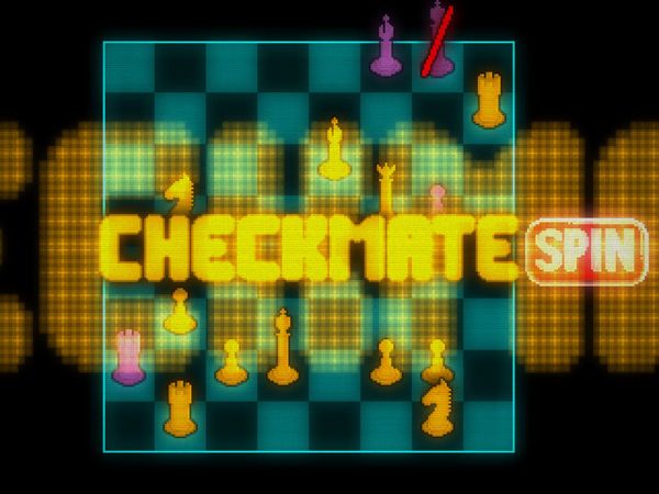 A pixel art chess board from Chessamphetamine rendered in a limited 32-color palette
