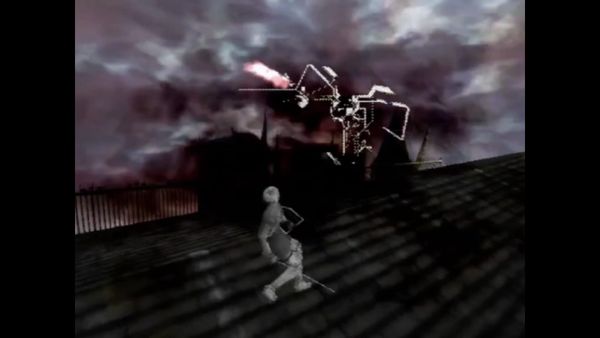 A doll protagonist facing a painted, hazy landscape in Prison of Husks