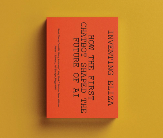 The cover of the book Inventing ELIZA from MIT Press