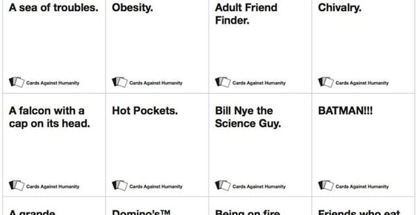 Review: Cards Against Humanity