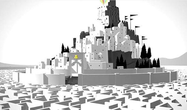 The Kill Screen Review: The Unfinished Swan, or, all hail the young king