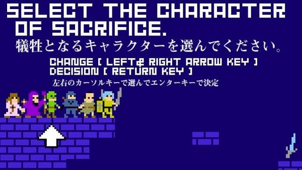 Play this twisted RPG where you knock off your party members one by one