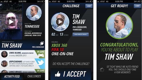 How a former NFL linebacker wants to make pro athletes your Xbox Live friends