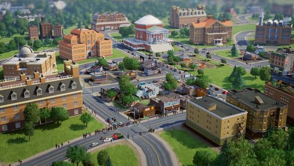 SimCity is a textbook in modernist architecture and playpen for future builders