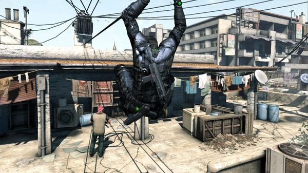 In Splinter Cell: Blacklist, Sam Fisher plays the NSA’s version of Batman