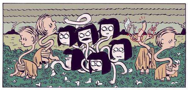 Mastaba Snoopy is a Cronenbergian nightmare vision of childhood