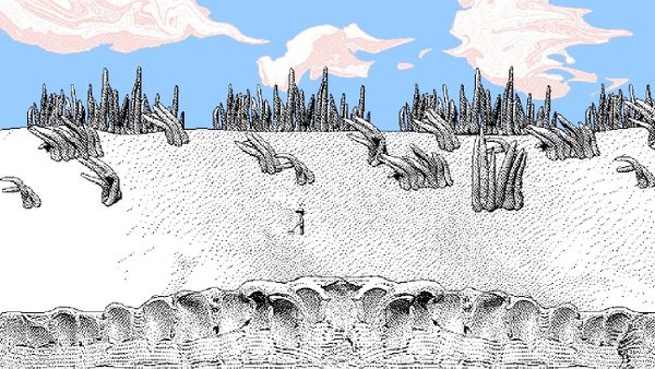 Dig into the surreal sands of Mason Lindroth’s Beachcomber