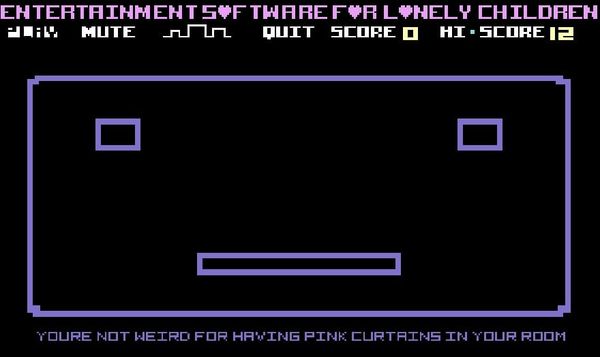 A videogame for all you lonely kids (and adults) out there