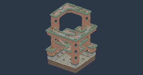 Fashion your own sublime diorama of impossible architecture in Brick Blocks
