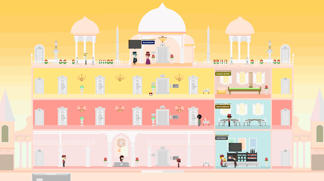 Capturing the eccentricity of The Grand Budapest Hotel in a videogame adaptation