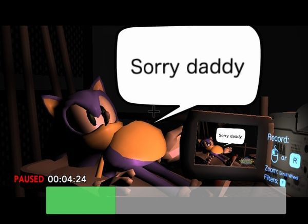 Now we can all participate in the kitschy nightmares of Sonic fan art