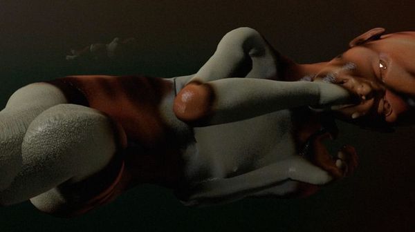 An Aphex Twin tribute morphs the virtual body into horrifying shapes