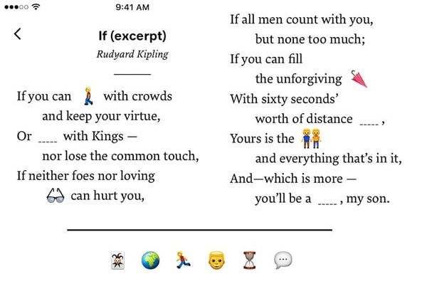 Emoji Poetry