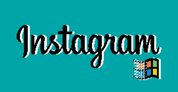 Artist imagines what Instagram would look like on Windows 95