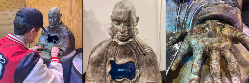 Teddy Pozo Explores Loss, Life, and Identity Through Interactive Clay