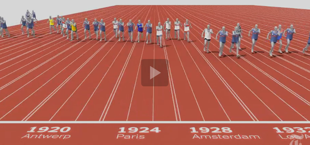 A virtual Usain Bolt races challengers of the past century in a time-bending death race for the ages.