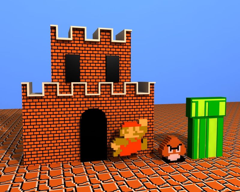 Mario adds a new weapon to his arsenal… Science!