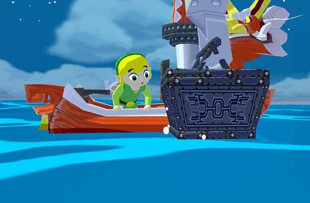 In Wind Waker HD, Link wanders into the Miiverse