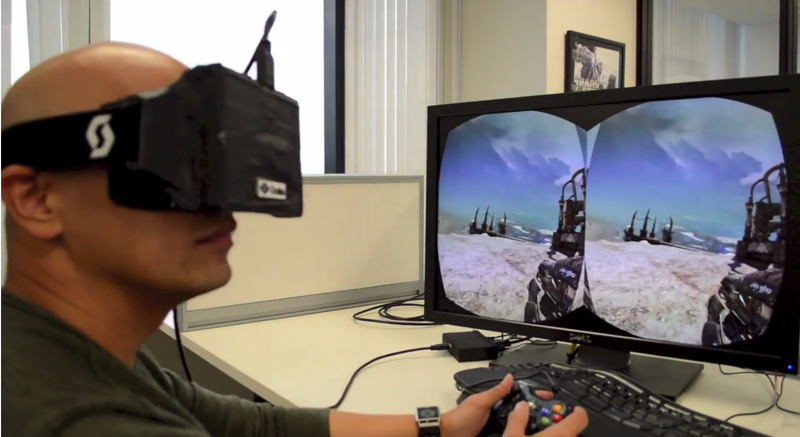 What kind of game will require an Oculus Rift?