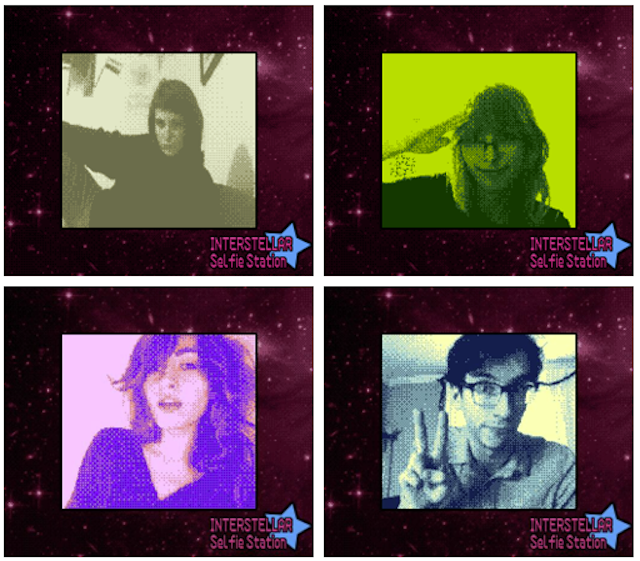 Christine Love’s Interstellar Selfie Station is Instagram meets Gameboy Camera