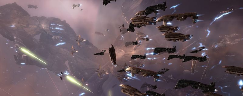 The biggest battle in Eve Online came down to a line score