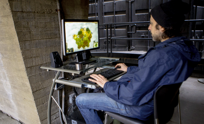 This artist is playing Civilization 24/7. You know, for art