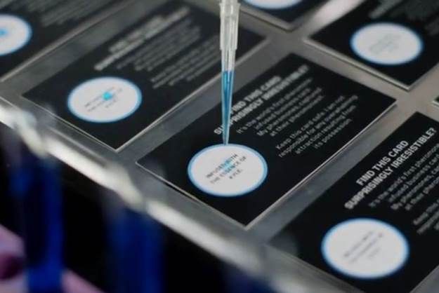 Finally, a business card as irresistible to the opposite sex as your own pheromones