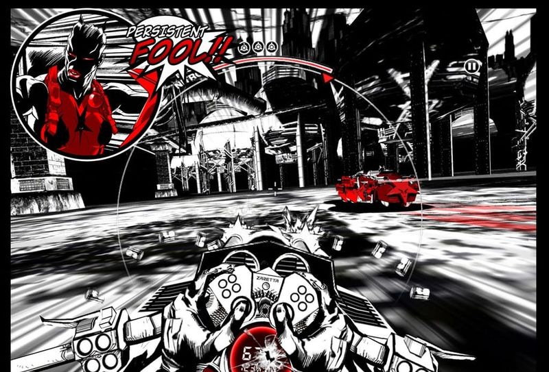 SXPD realizes your dream of being inside a 2000AD comic