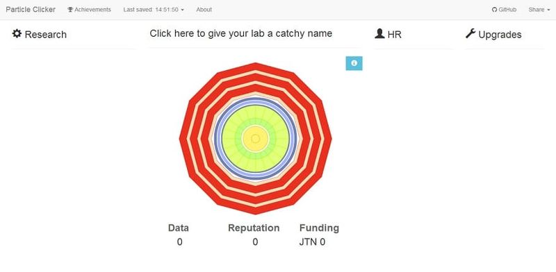 Particle Clicker teaches us the power of science (and mouse clicks)
