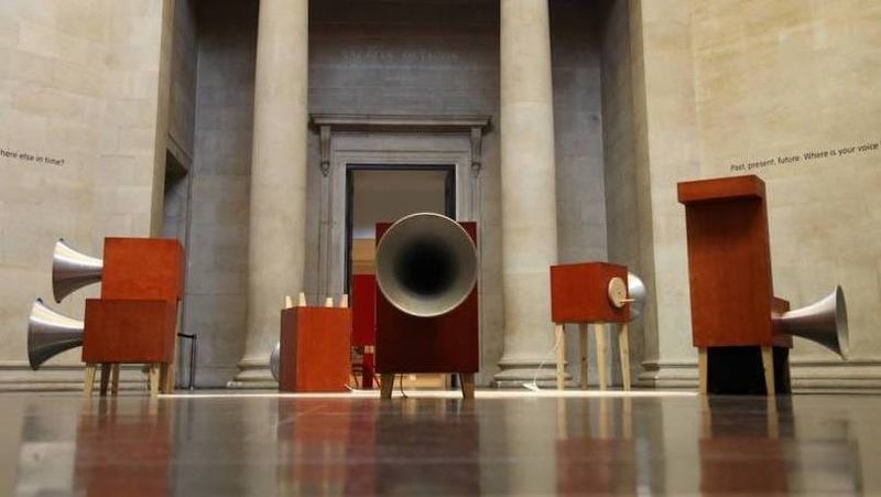 Designer-artist Yuri Suzuki plays with sound in first exhibition