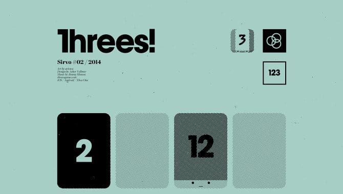 New Threes! poster goes against the grain