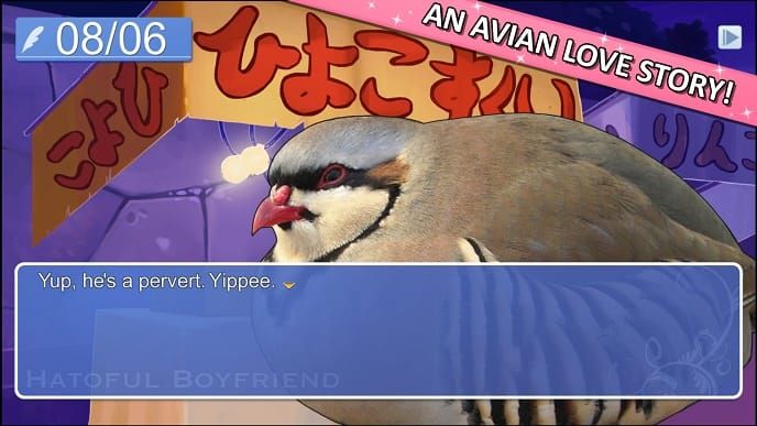 Hatoful Boyfriend steps up the comedy game