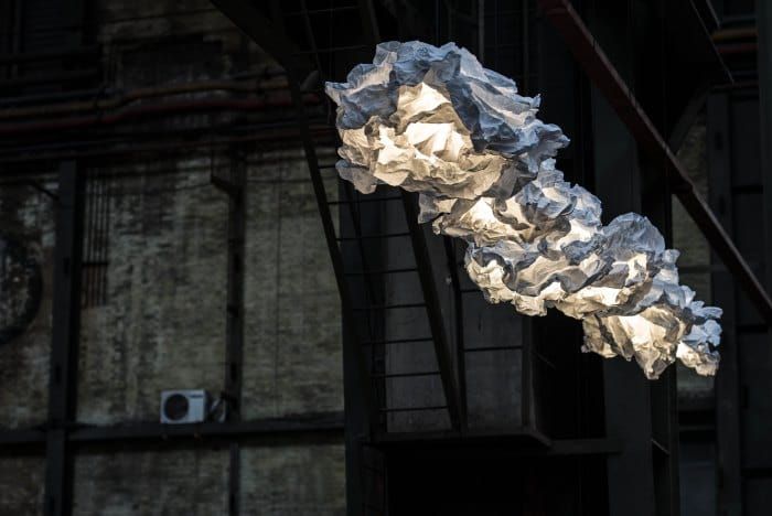 Hug these cloud-like lamps into any shape and size