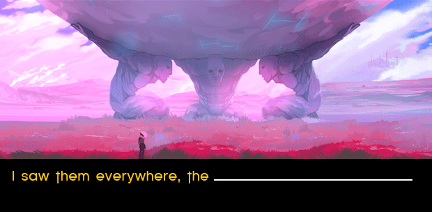 Elegy for a Dead World turns writing poetry into play