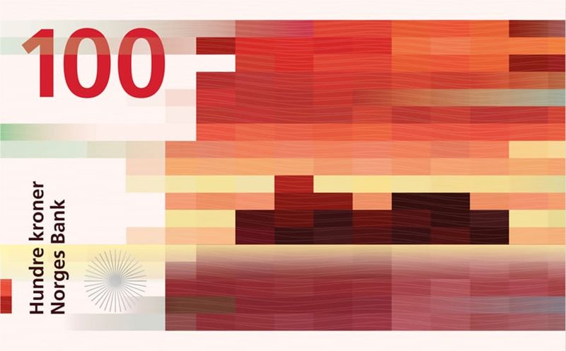 Norwegian banknotes will soon be low-poly