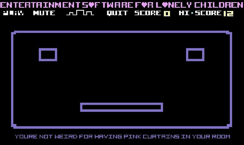 A videogame for all you lonely kids (and adults) out there