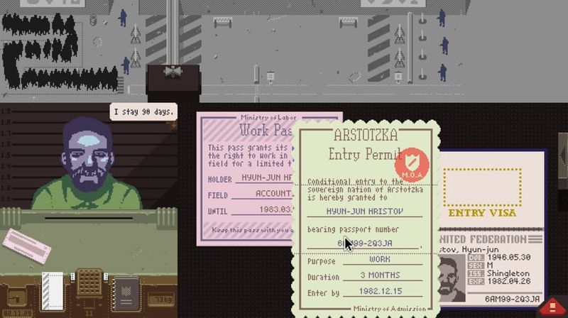 The release of Papers, Please for iPad is a commentary on border policing