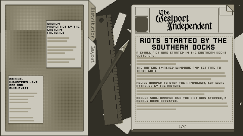 Westport Independent’s latest trailer hints at the corruptability of media