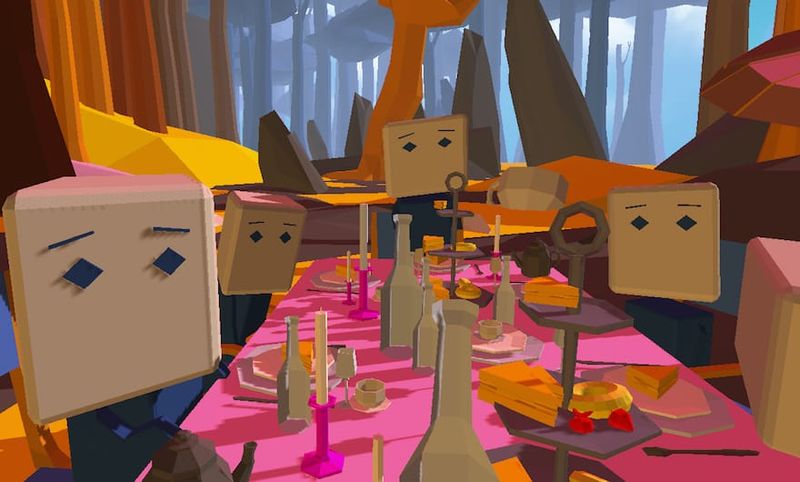 Get ready to play an "elephant tea party simulator"