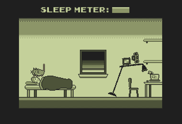 The life and times of a Garbage Cat, and his human’s futile attempts to sleep