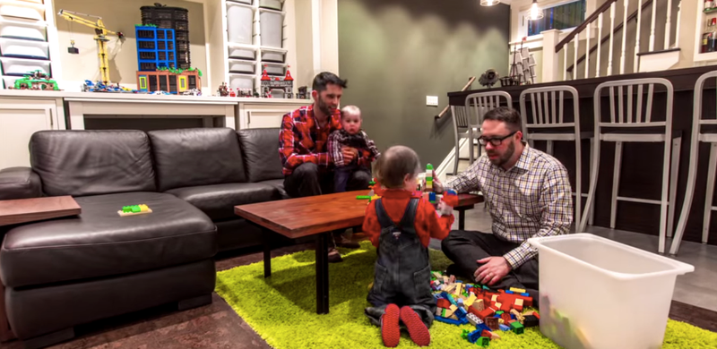 Architect is so obsessed with LEGO he dedicated a part of his house to it