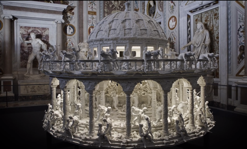 A 3D printed zoetrope brings a horrific biblical episode to life