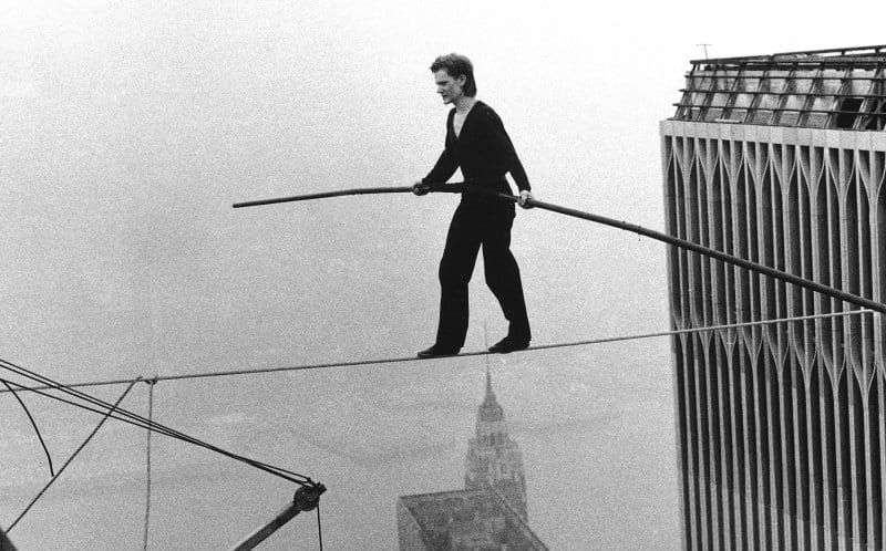 Virtual reality is all fun and games until it asks you to walk a high wire