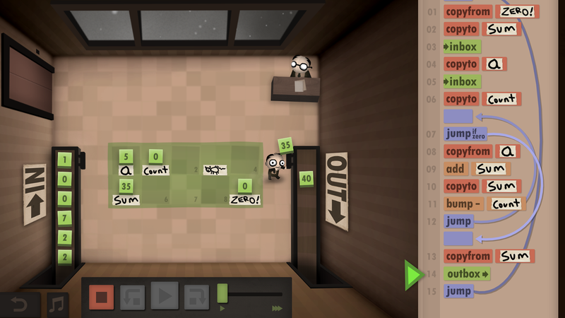 Human Resource Machine proposes a grim alternative to replacing workers with robots
