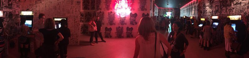 A new art exhibit turns a coin-op arcade into a cathedral