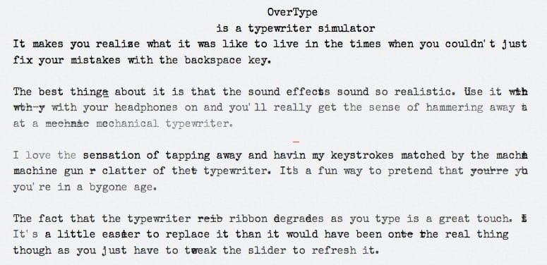 These typewriters will mess with your mind